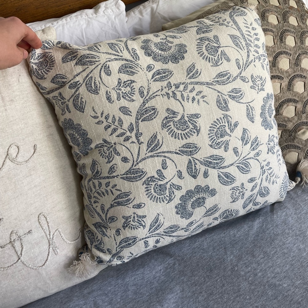 Cute 12x12 decorative pillow